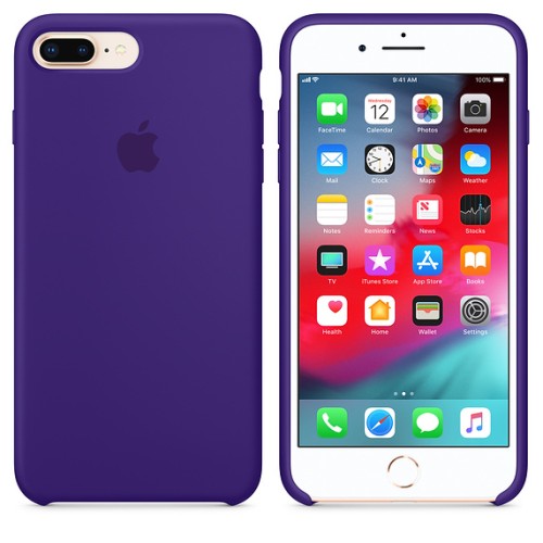 APPLE iPhone 8 Plus / 7 Plus Silicone Case - Ultra Violetta
